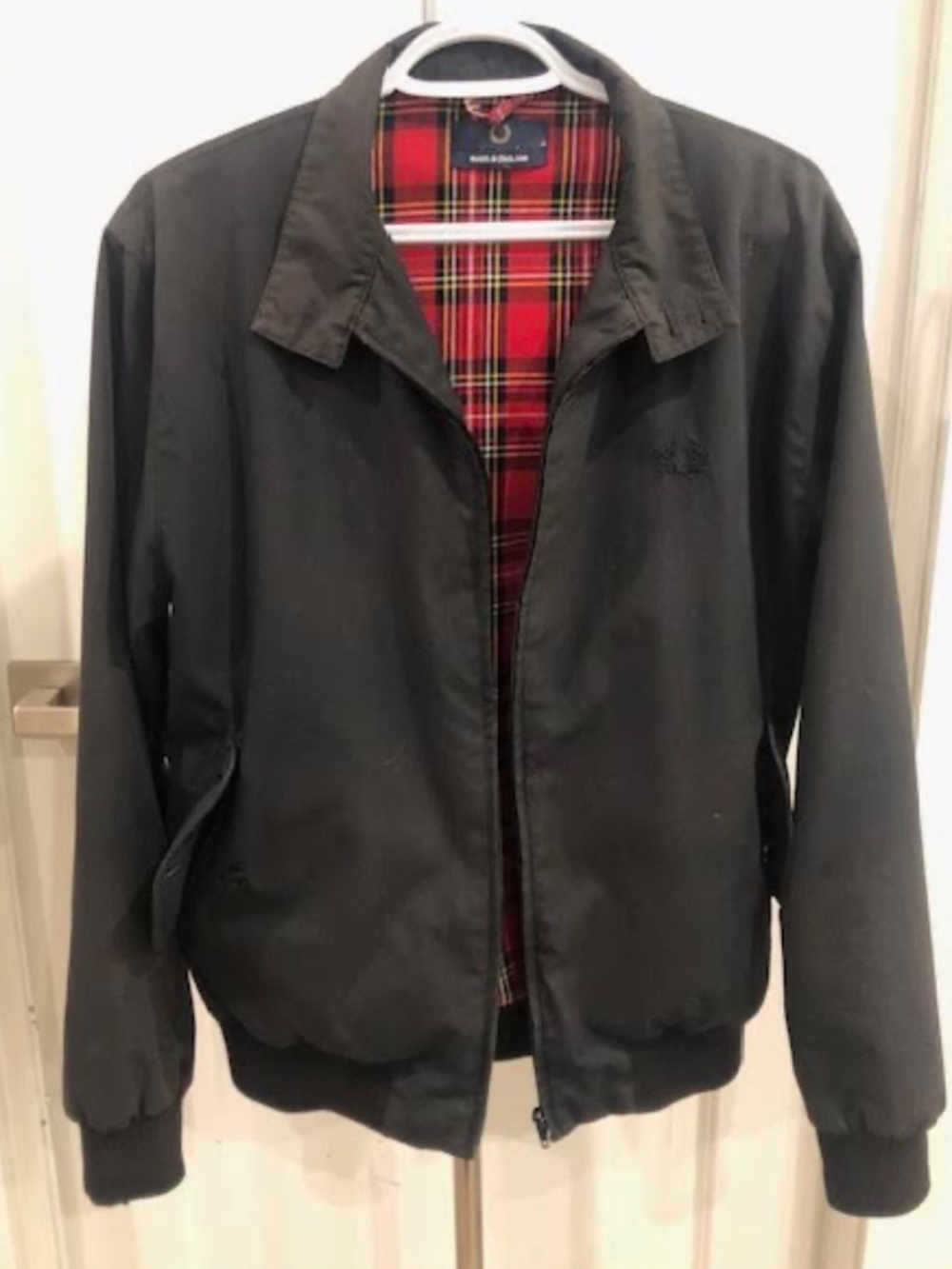 100% MADE IN ENGLAND Fred Perry Harrington
